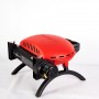 Портативный переносной газовый гриль O-GRILL 500, красный  + адаптер А-Тип