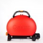 Портативный переносной газовый гриль O-GRILL 500, красный  + адаптер А-Тип