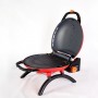 Портативний переносний газовий гриль O-GRILL 600T, червоний + адаптер А-Тип