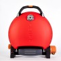 Портативний переносний газовий гриль O-GRILL 600T, червоний + адаптер А-Тип