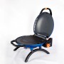 Портативний переносний газовий гриль O-GRILL 600T, синій адаптер А-Тип