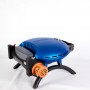 Портативний переносний газовий гриль O-GRILL 600T, синій адаптер А-Тип