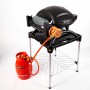 Портативний переносний газовий гриль O-GRILL 900T, зелений + адаптер А-Тип