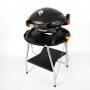 Портативний переносний газовий гриль O-GRILL 900T, чорний адаптер А-Тип