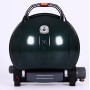 Портативний переносний газовий гриль O-GRILL 900T, зелений + адаптер А-Тип